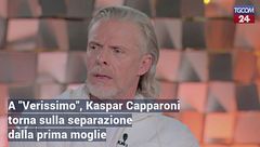Kaspar Capparoni e la burrascosa separazione dalla prima moglie: "L'ho vissuta come una doppia sconfitta"