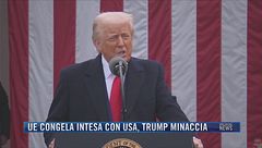 Breaking News delle 21.30 |  Ue congela intesa con Usa, Trump minaccia
