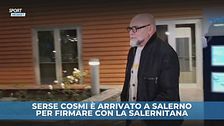 Cosmi è arrivato a Salerno