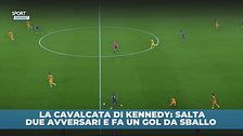 Cavalcata e gol da sballo