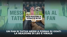 Tifoso mostra tatuaggio a Messi: reazione virale