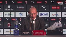Allegri: "Ora dobbiamo tornare a correre, con la società c'è totale sintonia"