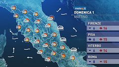 Meteo dell'1 marzo