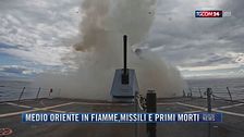 Breaking News delle 21.30 |  Medio Oriente in fiamme, missili e primi morti