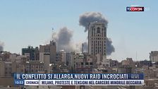 Breaking News delle 11.00 | Il conflitto si allarga, nuovi raid incrociati