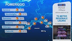 Tg Meteo Regionale Liguria