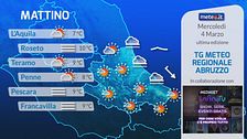 Tg Meteo Regionale Abruzzo