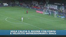 Hulk, rigore da record