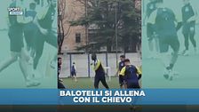 Balotelli, bloccato il rientro a Dubai: si allena con il Chievo