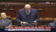 Iran, il ministro Crosetto: "L'Italia non è in guerra"