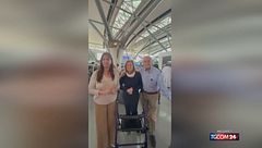 La soddisfazione di due italiani di rientro da Dubai