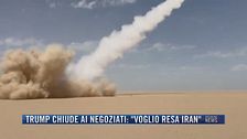 Breaking News delle 21.30 | Trump chiude ai negoziati: "Voglio resa Iran"