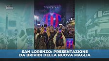 San Lorenzo: presentazione spettacolo della nuova maglia