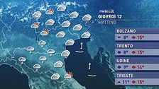 Meteo del 12 marzo