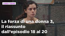 La forza di una donna 3, il riassunto dall'episodio 18 al 20