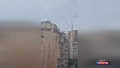 Libano, piovono volantini dall'esercito israeliano