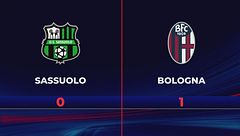 Sassuolo-Bologna 0-1: gli highlights