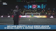 Neymar: debutto con gol in Kings League