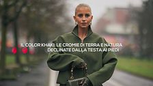 Tutte le sfumature del color khaki da indossare in primavera