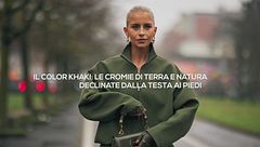 Tutte le sfumature del color khaki da indossare in primavera