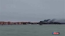 Venezia, incendio divampa al padiglione della Serbia alla Biennale