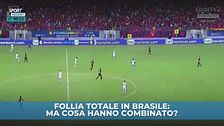 Dal Brasile arriva un autogol...comico