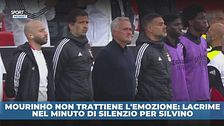 Mourinho in lacrime
