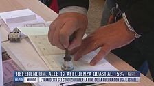 Breaking News delle 17.00 | Referendum, alle 12 affluenza al 15%