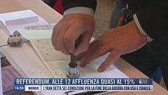 Breaking News delle 17.00 | Referendum, alle 12 affluenza al 15%