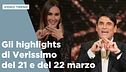Gli highlights di Verissimo del 21 e del 22 marzo