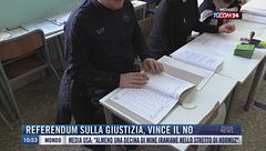 Breaking News delle 11.00 | Referendum sulla giustizia, vince il no