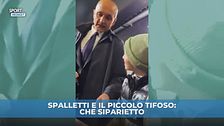 Spalletti e il piccolo tifoso