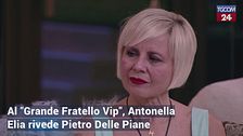 "Grande Fratello Vip", Antonella Elia chiude con Pietro Delle Piane