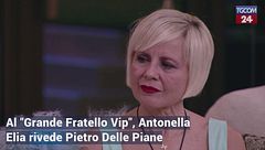 "Grande Fratello Vip", Antonella Elia chiude con Pietro Delle Piane