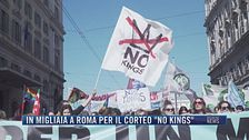Breaking News delle 21.30 | In migliaia a Roma  per il corteo "No Kings"