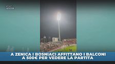 Bosnia-Italia, balconi a 500€ per vedere la partita