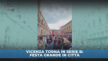 Vicenza in Serie B: che festa in città