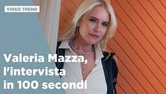 Valeria Mazza, l'intervista in 100 secondi