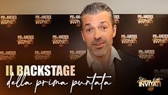 Il backstage della prima puntata