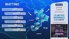 Tg Meteo Regionale Calabria