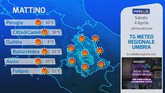 Tg Meteo Regionale Umbria