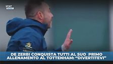 De Zerbi: primo allenamento al Tottenham