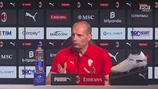 Allegri e l'attacco rossonero: "Finalmente stanno tutti bene"