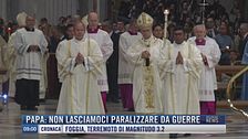 Breaking News delle 09.00 | Papa: non lasciamoci paralizzare da guerre