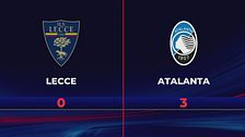 Lecce-Atalanta 0-3: gli highlights