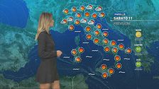 Meteo del 10 aprile, 17:00