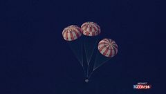 Orion: il momento dello splashdown
