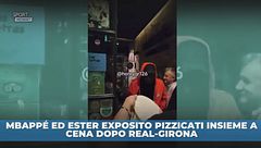 Mbappé ed Ester Exposito a cena insieme