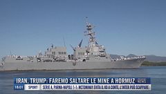 Breaking News delle 18.00 | Iran, Trump: faremo saltare le mine a Hormuz
