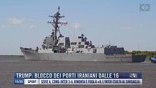 Breaking News delle 11.00 |  Trump: blocco dei porti iraniani dalle 16